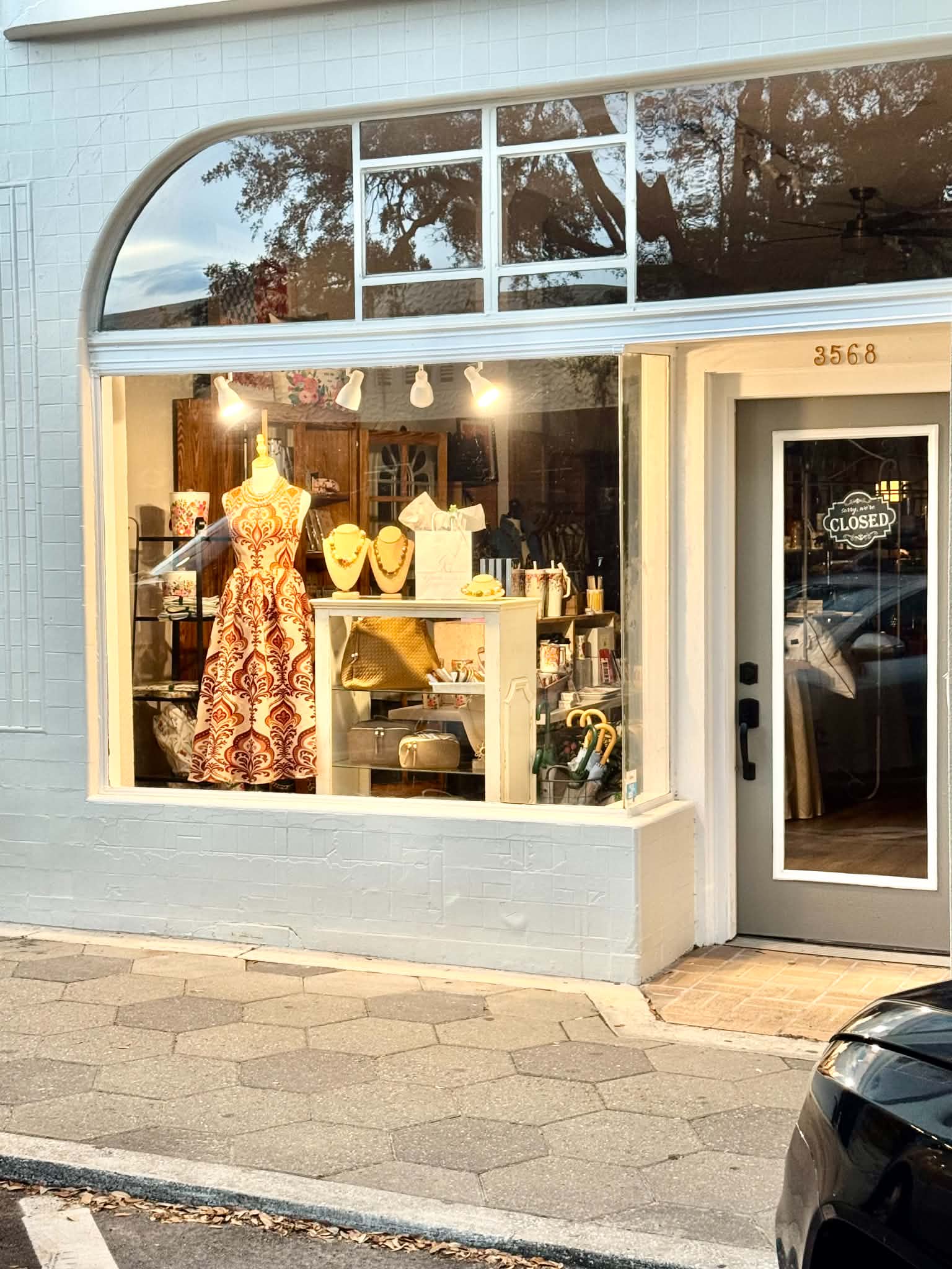 Grace and Gray Mercantile storefront at 3568 St. Johns Avenue